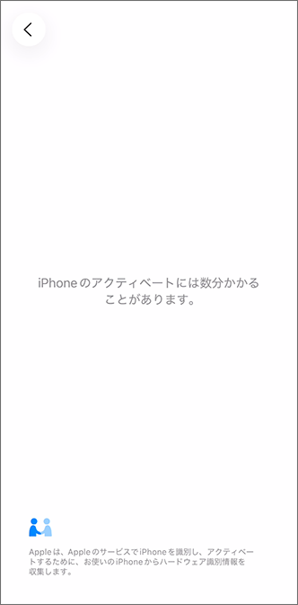 アクティベートが自動で開始